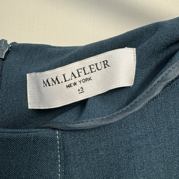 M.M. Lafleur dress with pockets, fern green, size 18 - Picture 2 of 4